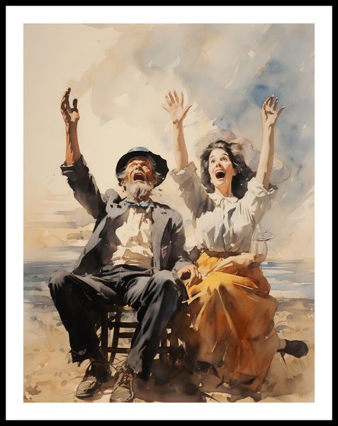 Plakat 50x65cm Chwile Radości zdjęcie 3