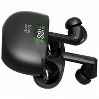 Czarne słuchawki T60 earbuds wireless dokanał do Redmi Note 15 Pro Plus 5G