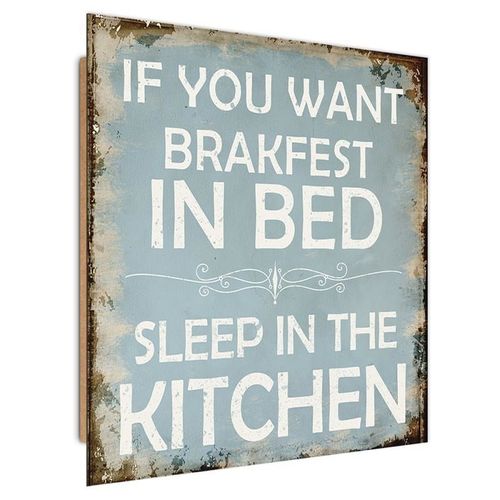 Deco Panel, If you want breakfast in bed 40x40 na Arena.pl