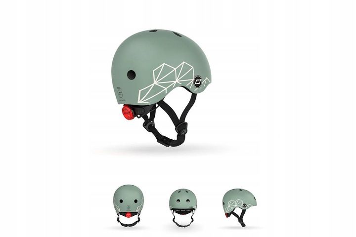 Kask rowerowy dziecięcy na hulajnogę Scoot and Ride, rozm. XXS-S, 1-5 lat zdjęcie 5