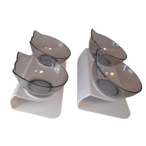 Podwyższone Przechylone Miski Dla Kota Zestaw na Arena.pl