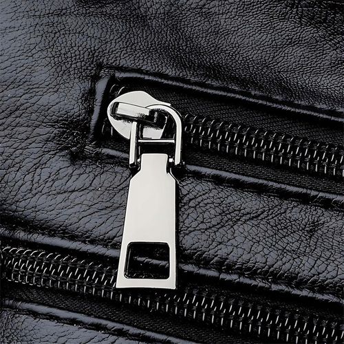 TOREBKA DAMSKA SKÓRZANA NA RAMIĘ CZARNA ELEGANCKA ZE SKÓRY POJEMNA TORBA na Arena.pl