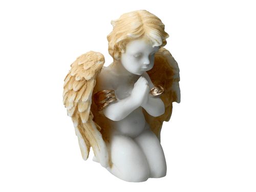Aniołek modlący się -alabaster grecki na Arena.pl