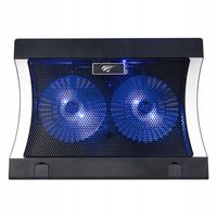 2 x Podstawka Chłodząca Havit HV-F2051 DO Laptopa 9-17" Metalowa Czarna