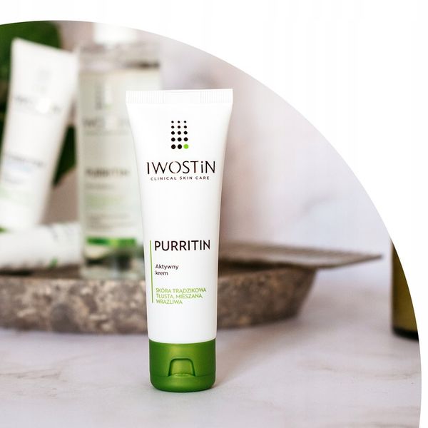 Iwostin Purritin Aktywny Krem Na Trądzik x2 zdjęcie 6
