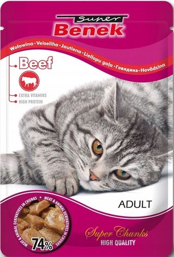 Benek Fileciki Saszetki dla kota 28x Mix Smaków Mokra Karma dla kota na Arena.pl