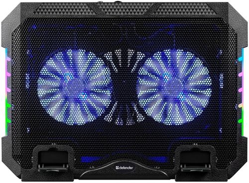 Podstawka Podkładka Chłodząca POD LAPTOPA Laptop DO 17' Regulacja 2XUSB LED na Arena.pl