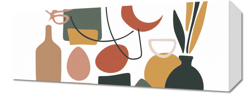 Obraz 50x20cm Formy Wyzwolone zdjęcie 1
