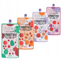 Owolovo Smoothie Mix 4 smaków 250 ml x 4 sztuk