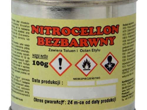 LAKIER BEZBARWNY NITROCELLON 250G na Arena.pl
