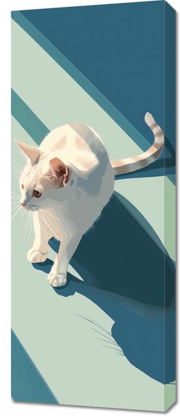 Obraz 40x100cm Kocia Persona zdjęcie 1