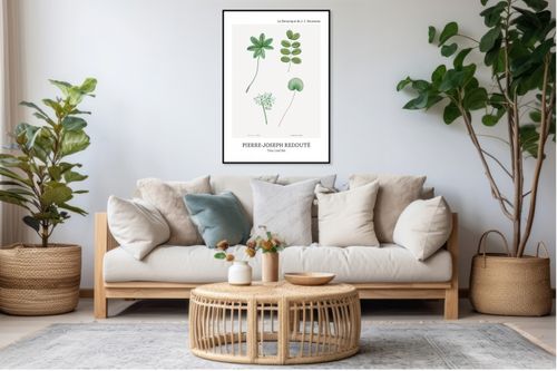 Obraz 40x60cm Design Tree Leaf Set, Redoute Vintage do Salonu na Arena.pl