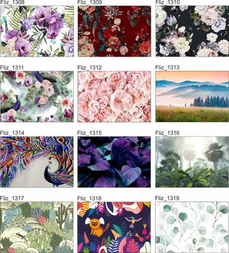 FOTOTAPETA WIDOK góry we mgle las śniegu 200x130 na Arena.pl