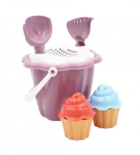 ZESTAW DO PIASKOWNICY  WIADERKO  Z BABECZKAMI na Arena.pl