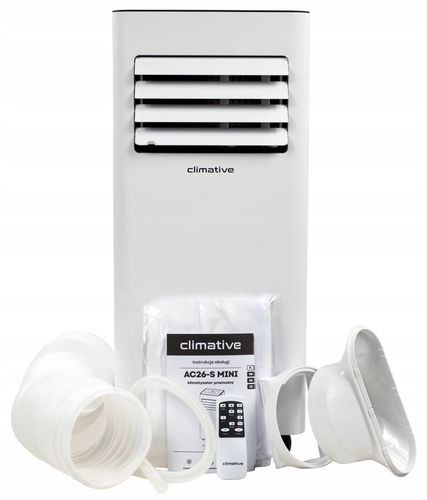Klimatyzator przenośny Climative MINI 2,6 kW 26m2 WiFi osuszacz + uszczel. na Arena.pl