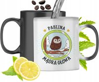 Dla Pauliny Kubek Magiczny Córki Dziecka Prezent Z Nadrukiem Ze Zdjęciem