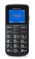 Telefon komórkowy Panasonic KX-TU110 32 MB / 512 MB 2G czarny