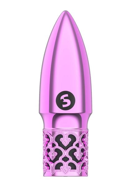 Glitter - Rechargeable ABS Bullet - Pink zdjęcie 1
