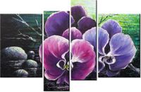 130CM 85 OBRAZ 4 ELEM STORCZYK STAWEM ŚCIENNY