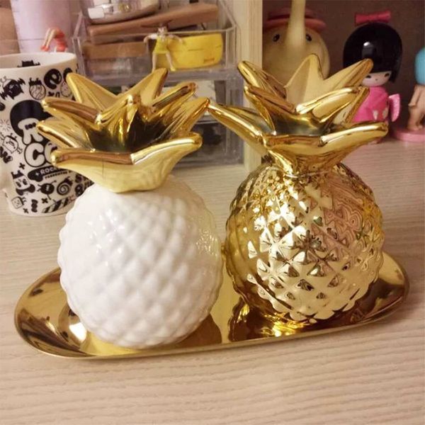 Ceramiczna Skarbonka - ANANAS - Idealna Do Ozdoby . Domu zdjęcie 1