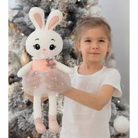 Duża Maskotka Miś Lalka Króliczek Królik GOTOWY PREZENT DLA DZIECKA MIKOŁAJ