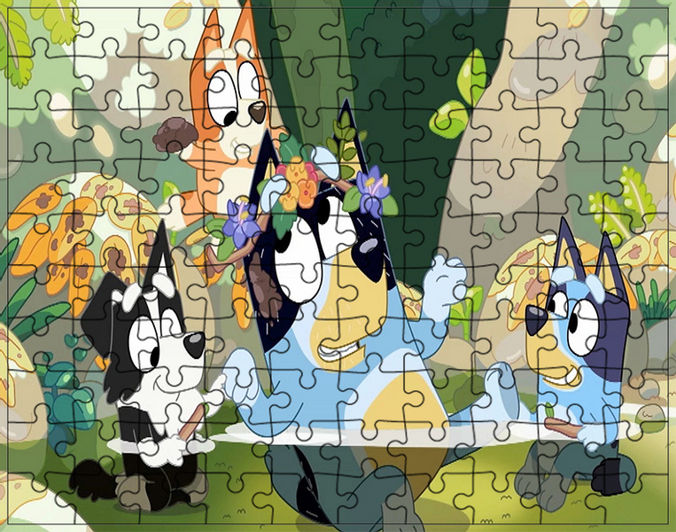 Puzzle Bluey zdjęcie 1
