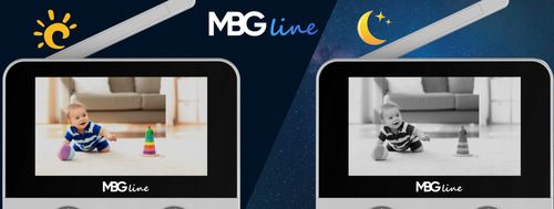 Niania elektroniczna MBG Line biały na Arena.pl