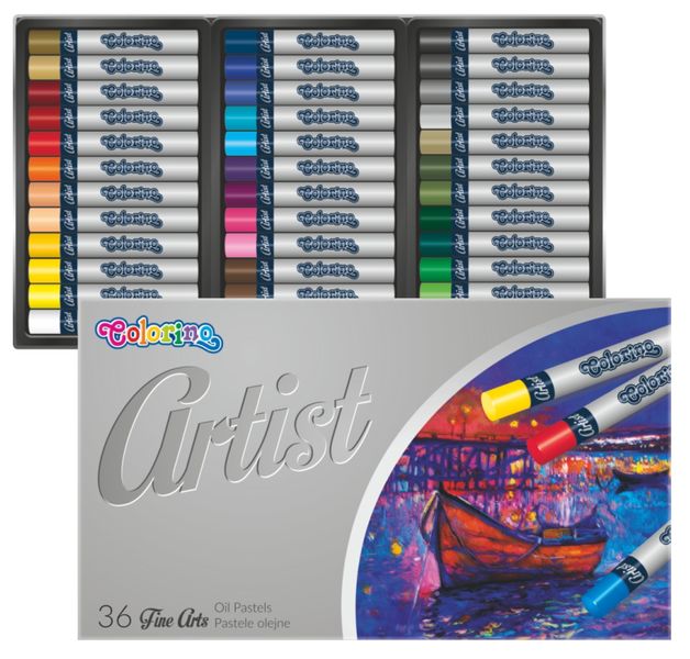 PASTELE OLEJNE ARTIST COLORINO 36 KOL. zdjęcie 1