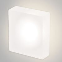 Oświetlenie schodowe Lesel 008 L 100801109 Elkim LED 1W 3000K kostka IP44 biała