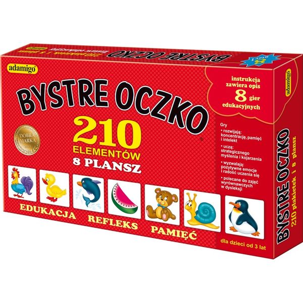 ADAMIGO 4584 BYSTRE OCZKO 8 gier zdjęcie 1