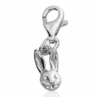 SREBRNY CHARMS KRÓLICZEK PRÓBA SREBRA 925