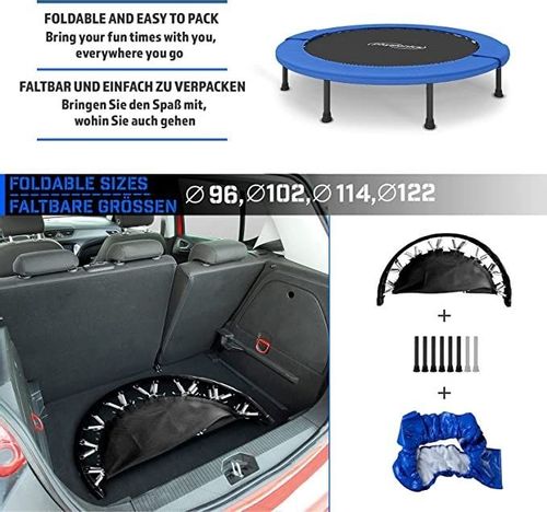 Emaga PHYSIONICS Mini trampolina, średnica 102 cm na Arena.pl