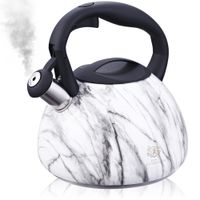 CZAJNIK stal nierdzewna 2,7L INDUKCJA gaz marmur