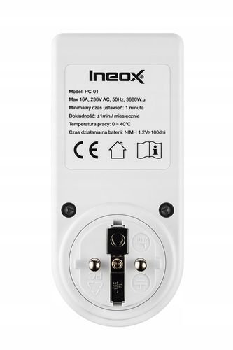 Elektroniczny Programator Czasowy Timer Włącznik Wyłącznik Ineox PC-01 na Arena.pl