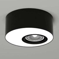 LAMPA sufitowa TOKI 1122 Shilo natynkowa OPRAWA plafon metalowy DOWNLIGHT do łazienki okrągły czarny