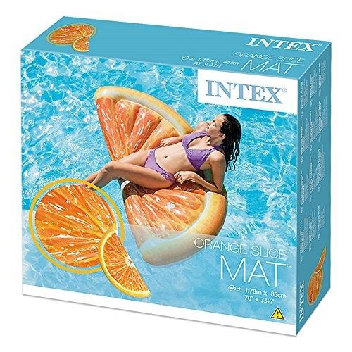 Intex Materac pomarańcza 178x85 cm na Arena.pl
