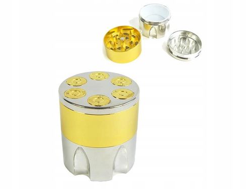 Młynek GRINDER do tytoniu NABÓJ MAGAZYNEK REWOLWER na Arena.pl