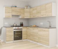 Zestaw mebli kuchennych Palermo Sonoma + BLAT