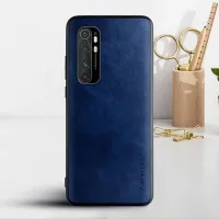 Etui AIORIA Vintage LEATHER do Xiaomi Mi Note 10 Lite niebieski
