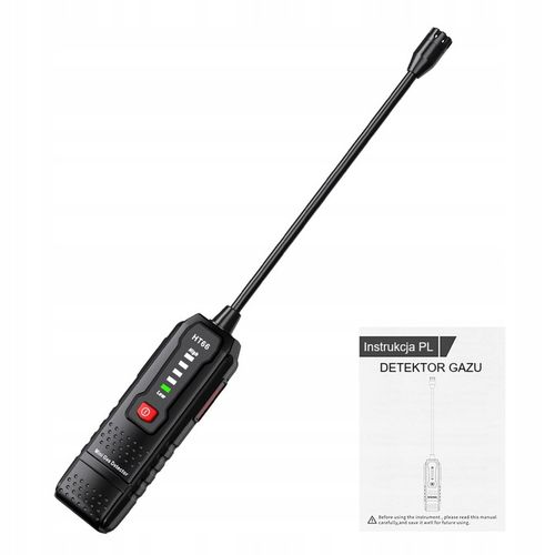 Mini Detektor Wykrywacz Wycieku Gazów Palnych - Alarm Dźwiękowy i Wizualny na Arena.pl