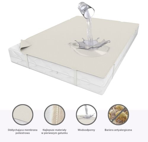 MATA NA MATERAC 160x200 ochraniacz wodoodporny P4 na Arena.pl
