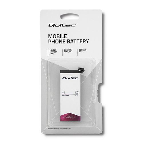 Qoltec Bateria do iPhone 4G | 4 | 1420mAh na Arena.pl