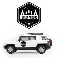 NAKLEJKA NA SAMOCHÓD TERENOWY dekoracyjna napis KAMPER camper auto 50cm