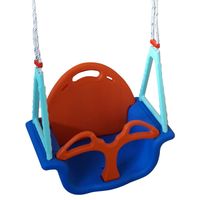 huśtawka kubełkowa King niebieski