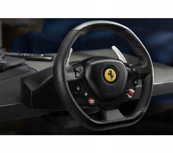 Kierownica + pedały Thrustmaster T80 Ferrari 488 GTB PC PS4 zdjęcie 5