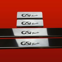 Listwa progowa OPELASTRA MK6/J/IV Stal nierdzewna 304 połysk 4szt