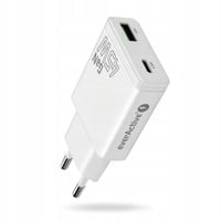 Ładowarka sieciowa everActive SC-460Q GaN 1x USB, 1x USB-C PD QC3.0 45W