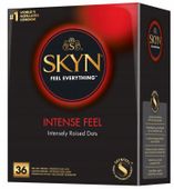 SKYN Intense Feel Nielateksowe Prezerwatywy z Wypustkami Box 36szt