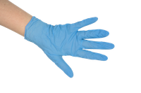 Rękawice nitrylowe niebieskie 'S'  a'100 diagnostyczne