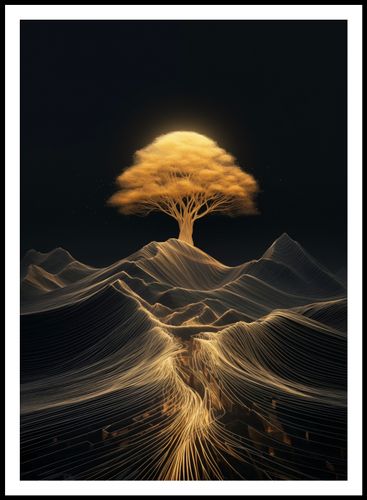 Plakat 67,5x95cm Drzewo Energii na Arena.pl